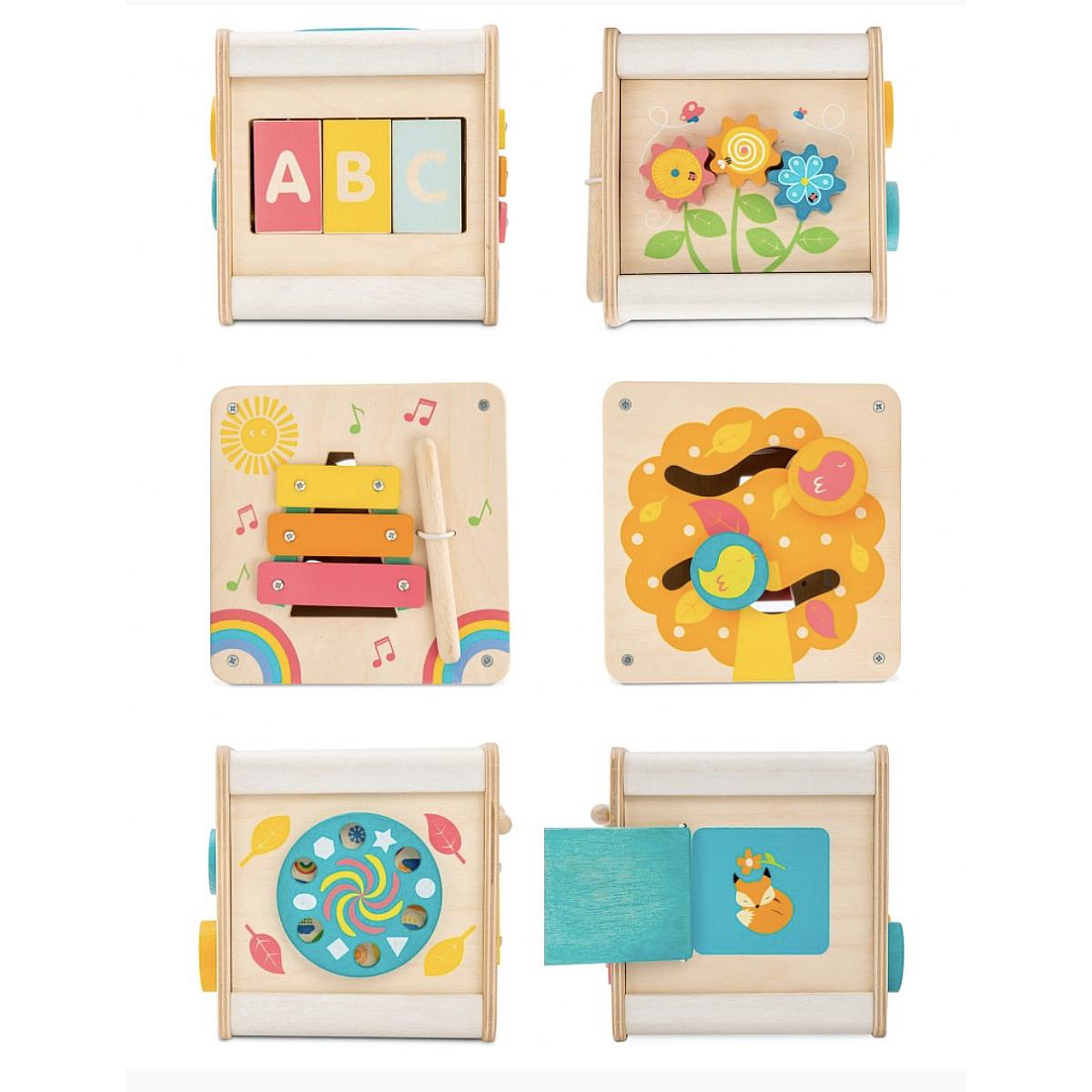 Voir la diapositive 2 : Le Toy Van Petit cube d activites -  - Petit Jour
