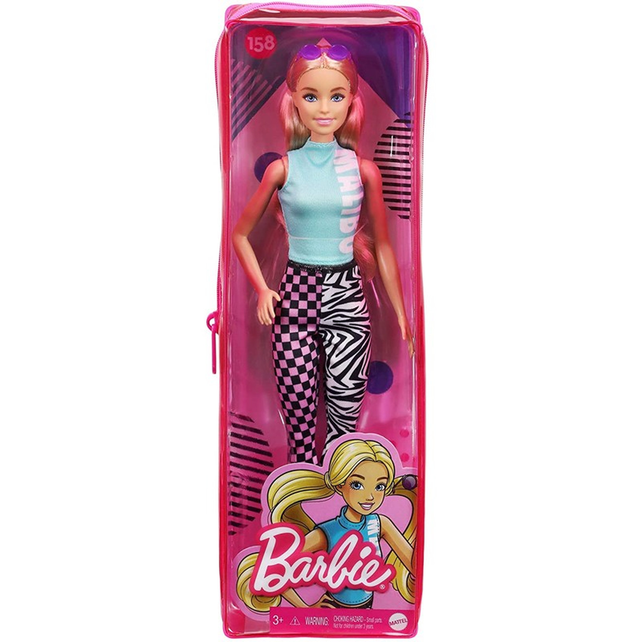 Voir la diapositive 2 : BARBIE Poupée Barbie Fashionista 30 cm