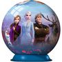 Voir la diapositive 2 : RAVENSBURGER Puzzle 3D Ball 72 pièces - Disney La Reine des Neiges 2