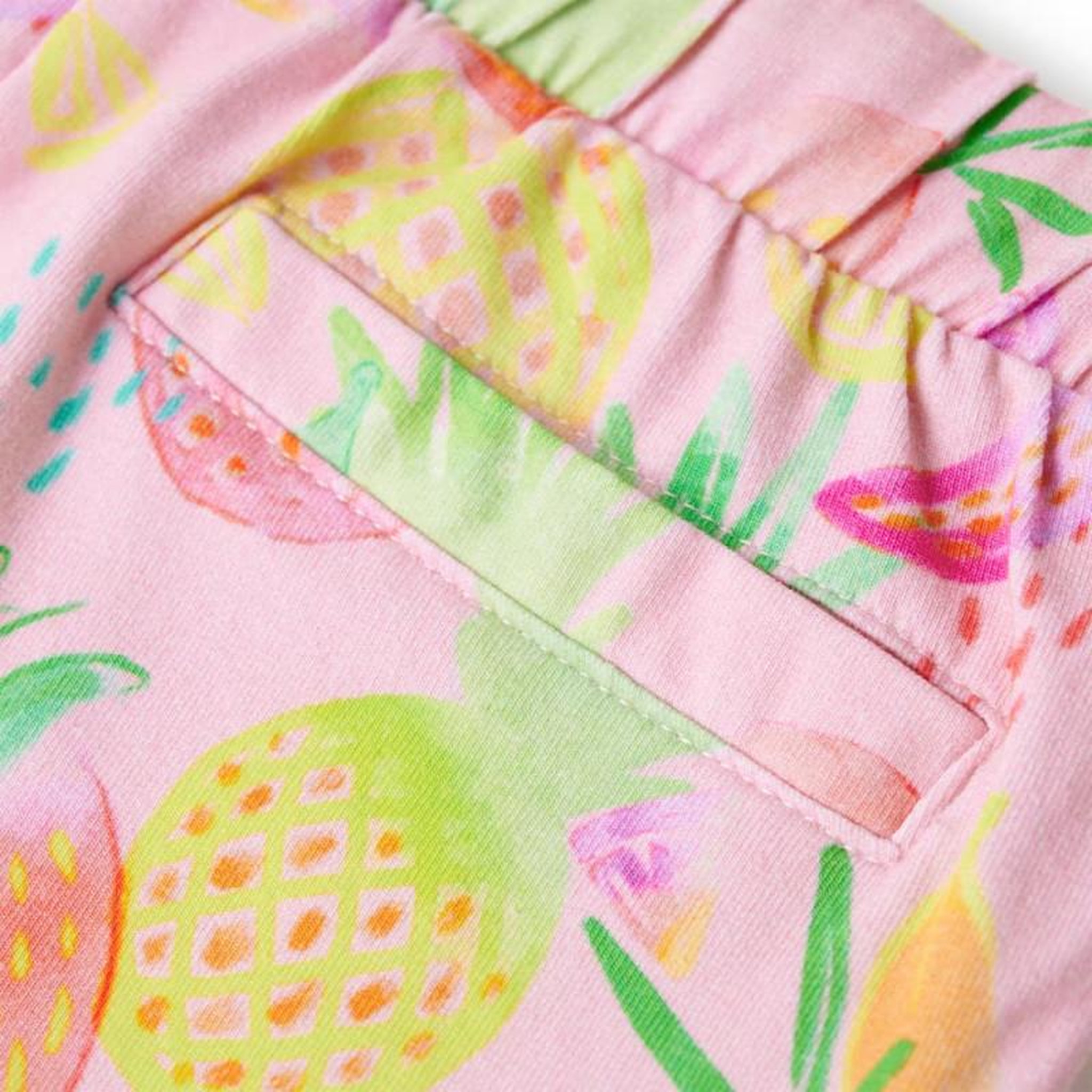 Voir la diapositive 6 : VIDAXL Short pour enfants à cordon de serrage rose pâle 104
