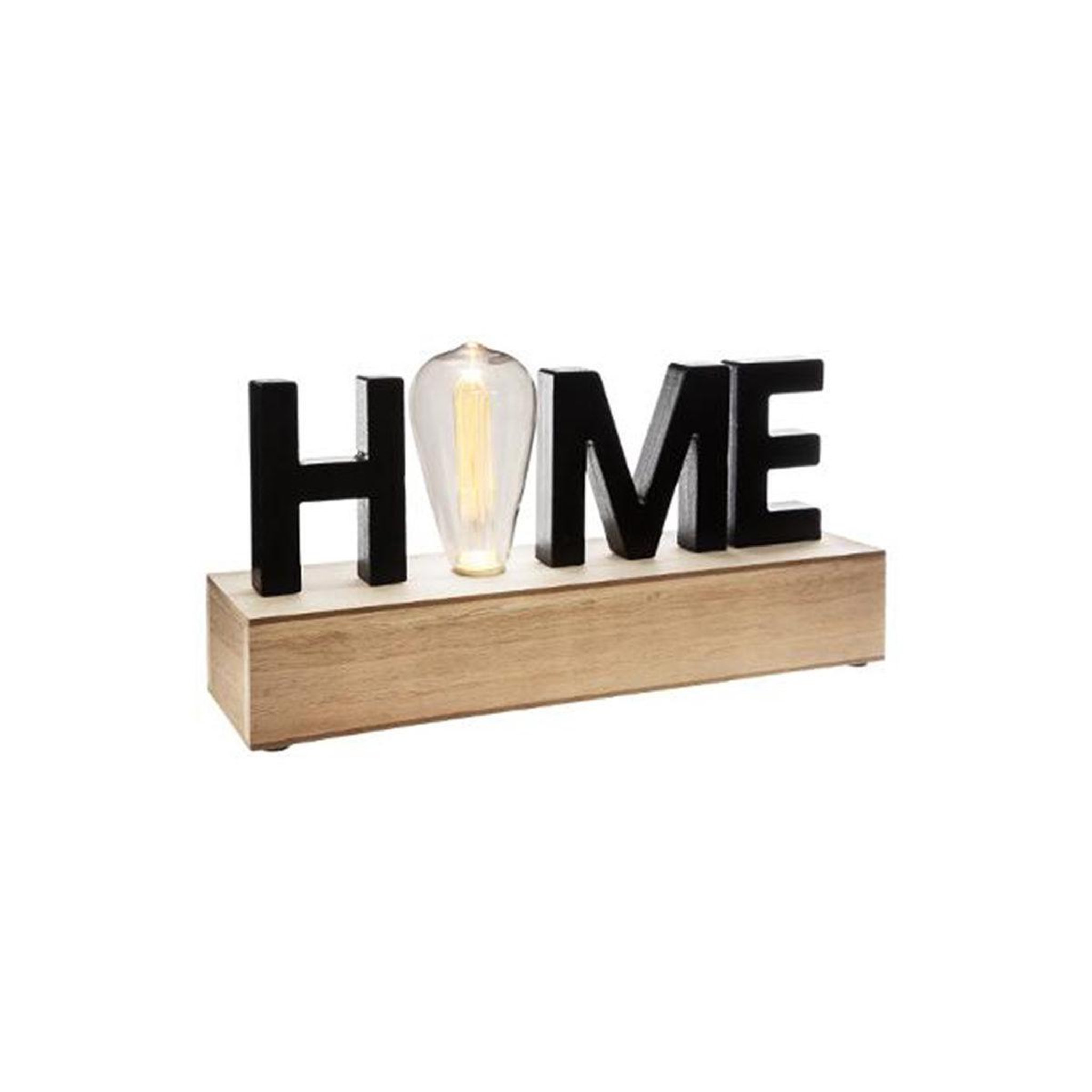 ATMOSPHERA Décoration lumineuse led  home  34cm noir