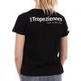  T-shirt Noir Femme Les Tropéziennes Onagre