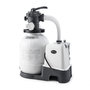 Voir la diapositive 1 : INTEX Combiné groupe de filtration à sable 6 m³/h + stérilisateur au sel QX2100 - Intex