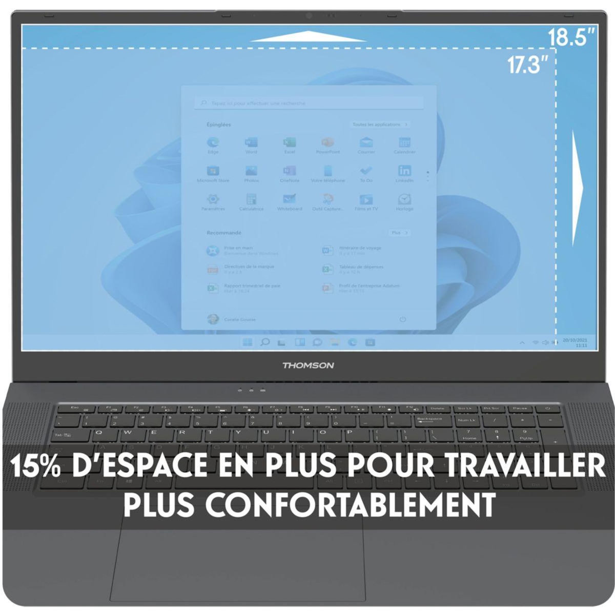 THOMSON Ordinateur portable N18XLR532GR1TB