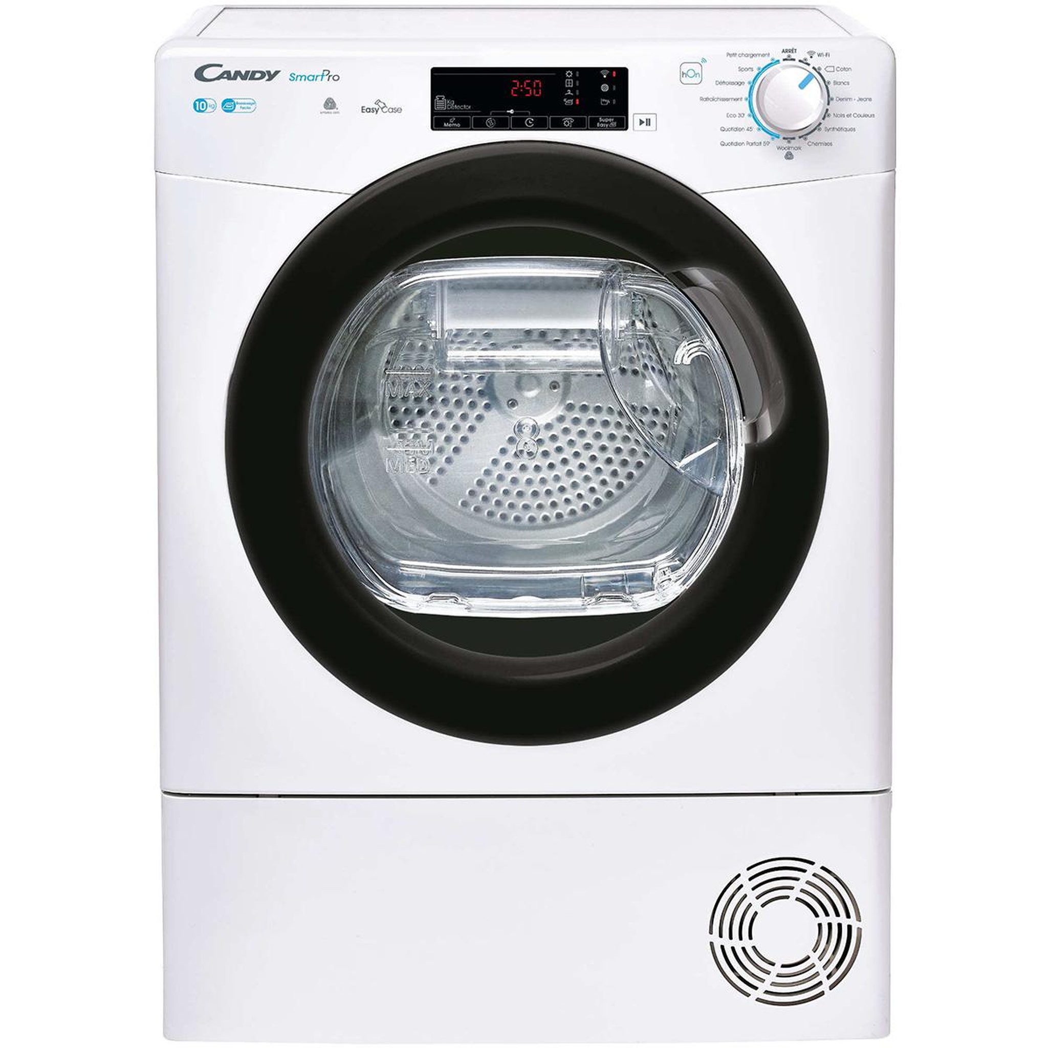 Voir la diapositive 1 : Candy Sèche-linge à condensation 60cm 10kg - csoec10tbe-47