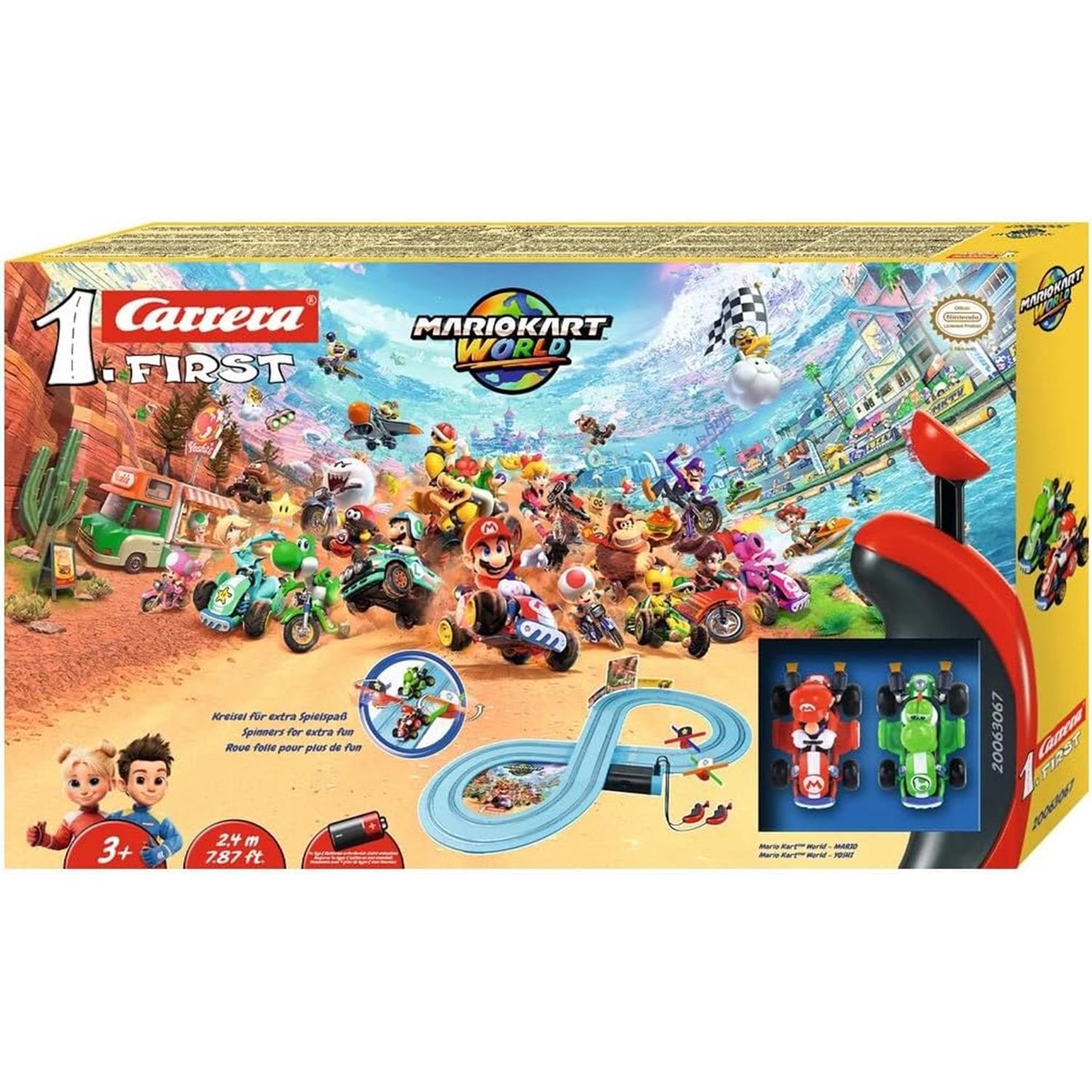 Carrera Circuit First Mario Kart World - Mario vs. Yoshi