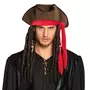 Boland Chapeau Pirate Dirty Jack avec cheveux