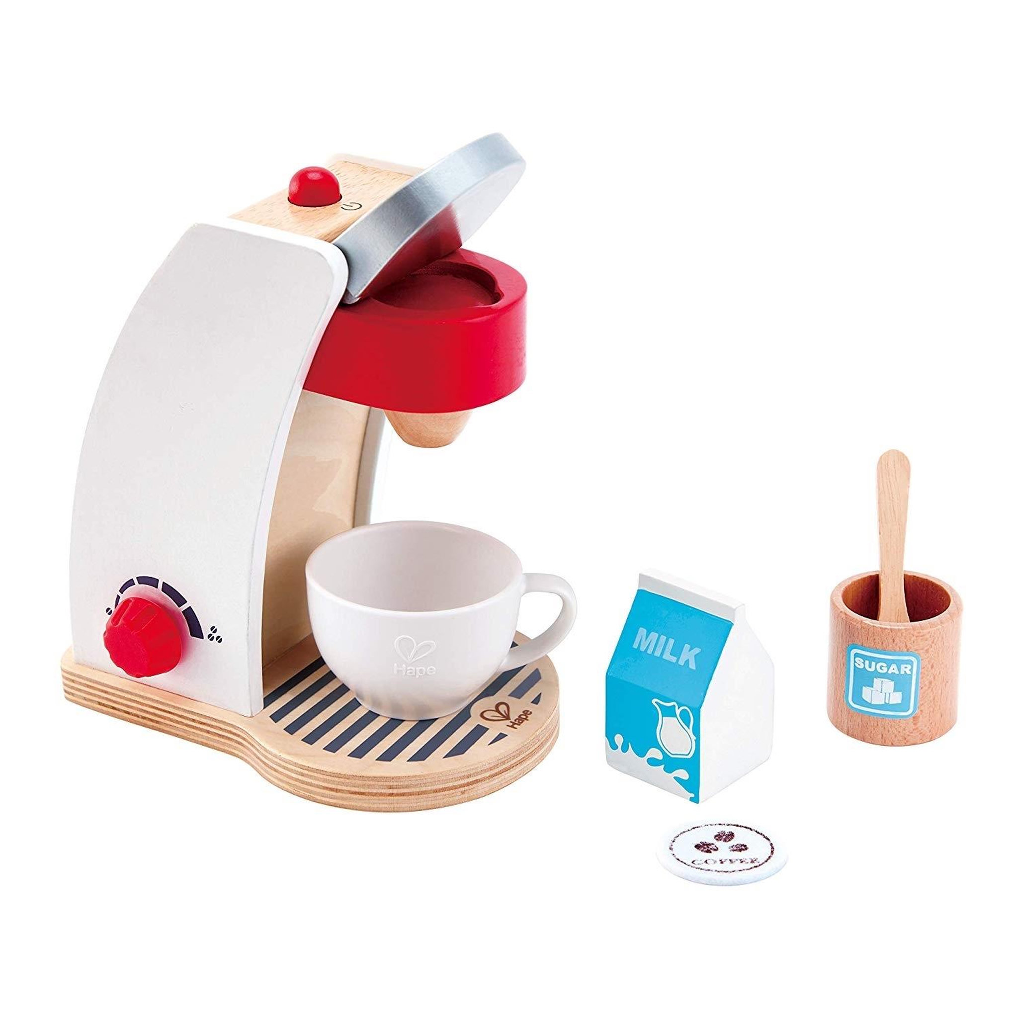 Hape Machine à Café, Jeu d'imitation en bois