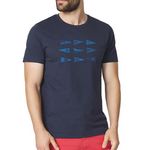 TBS T Shirt  Homme TBS Navy. Coloris disponibles : Bleu