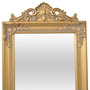 Voir la diapositive 3 : VIDAXL Miroir sur pied Style baroque 160x40 cm Dore