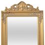 Voir la diapositive 3 : VIDAXL Miroir sur pied Style baroque 160x40 cm Dore