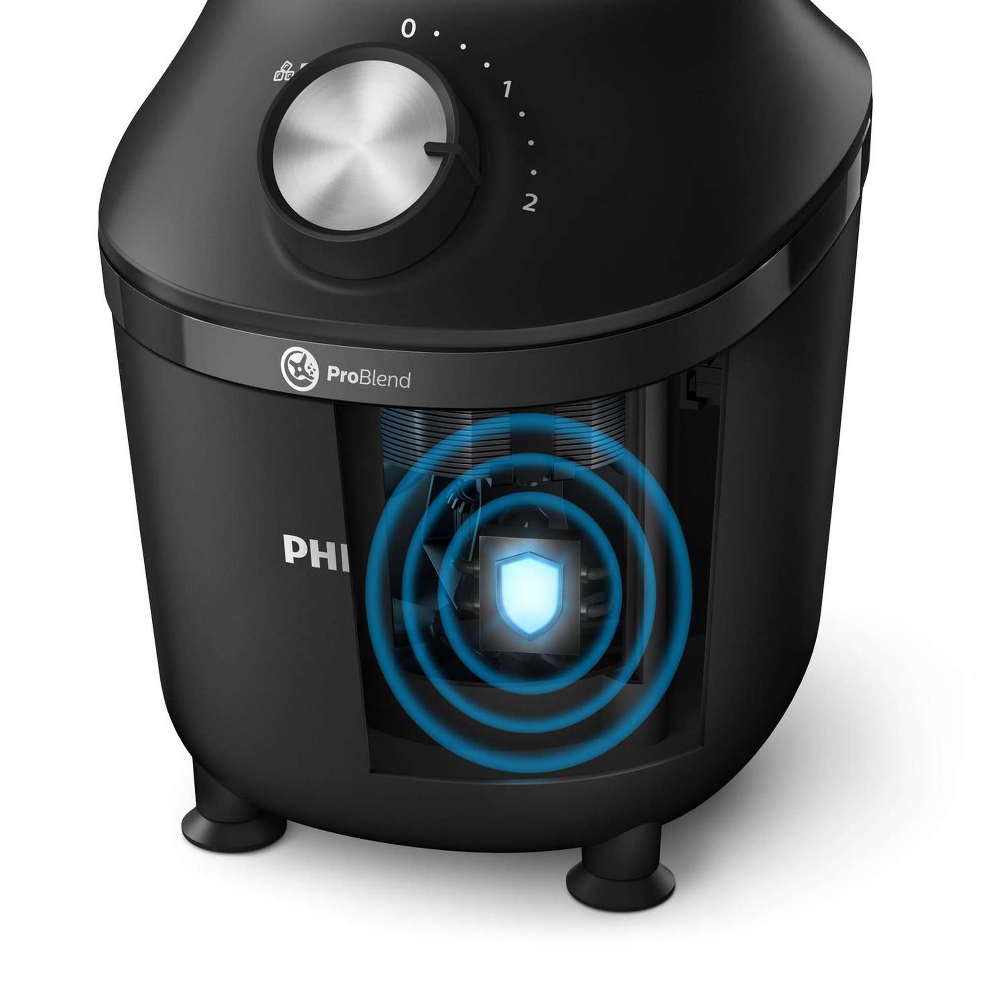 Voir la diapositive 3 : Philips Philips 3000 series hr2291/41 blender technologie problend crush 600 w, 2 l