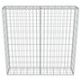 Voir la diapositive 4 : VIDAXL Mur a gabion avec couvercles Acier galvanise 100x20x100 cm