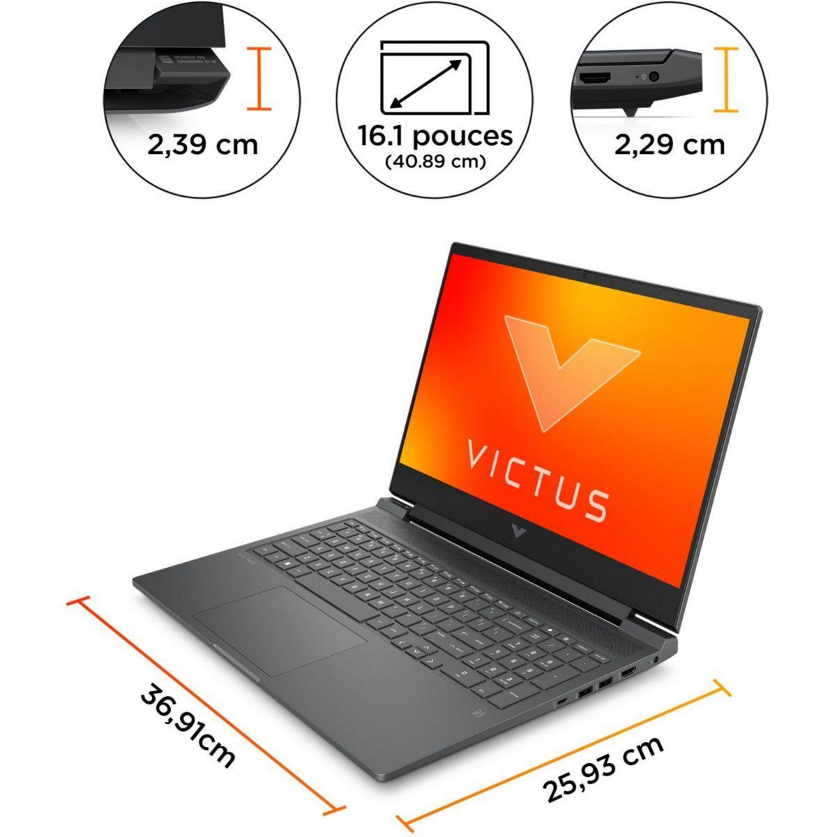 HP PC Gamer Victus 16-r0037nf