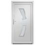 Voir la diapositive 3 : VIDAXL Porte d'entree Blanc 88x200 cm PVC