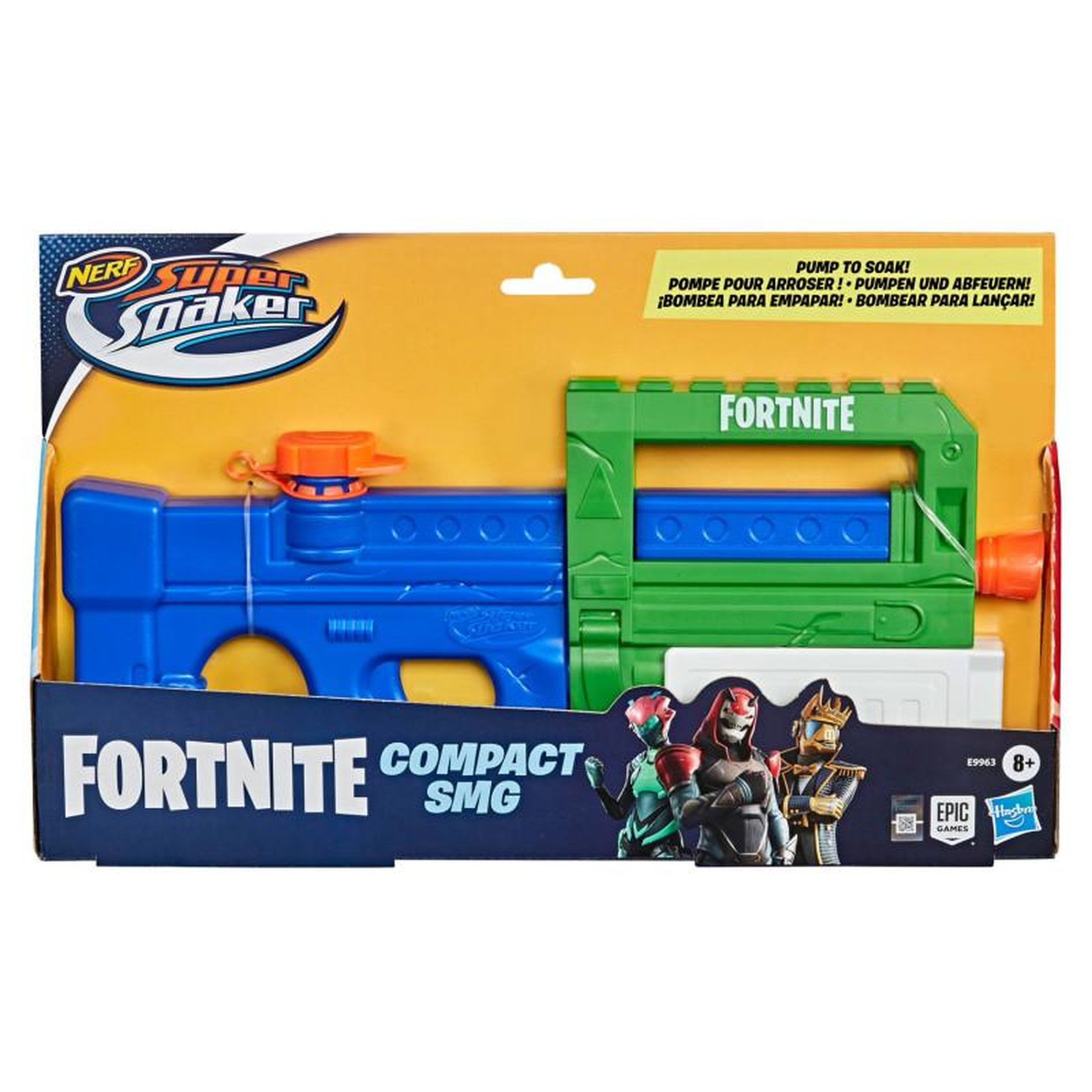 Voir la diapositive 2 : Nerf Nerf Super Soaker Fortnite Compact SMG Water Blaster E99635L0