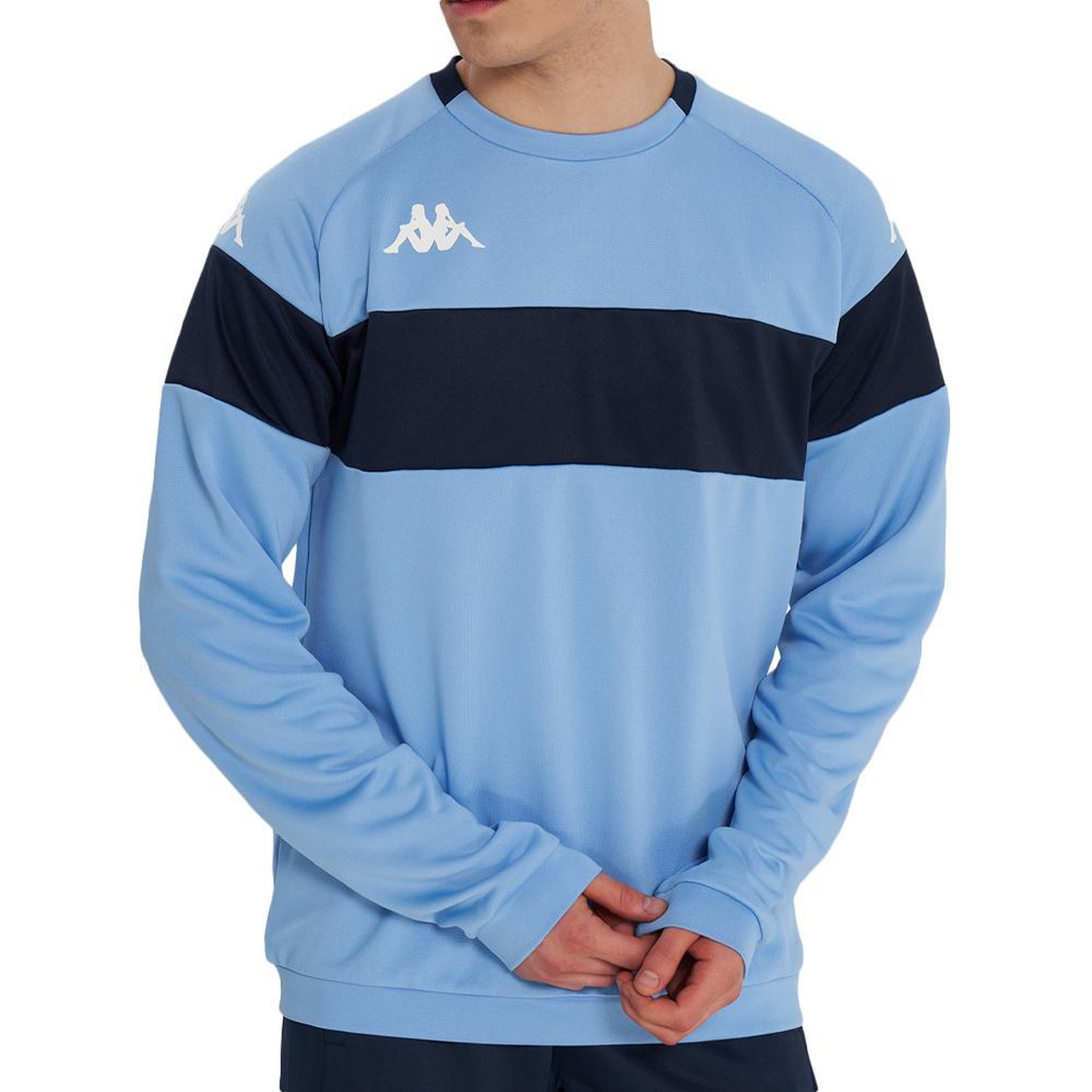 Voir la diapositive 1 : KAPPA Sweat Bleu Homme Kappa Dido