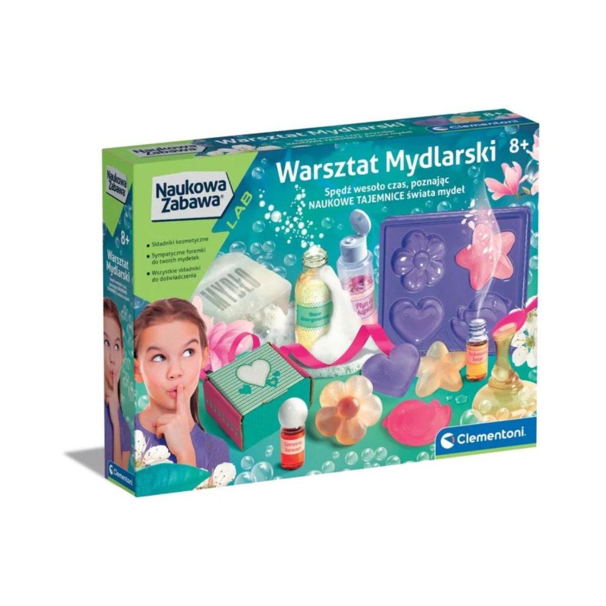 CLEMENTONI Coffret scientifique  50888 science  and  jeu - atelier de savons