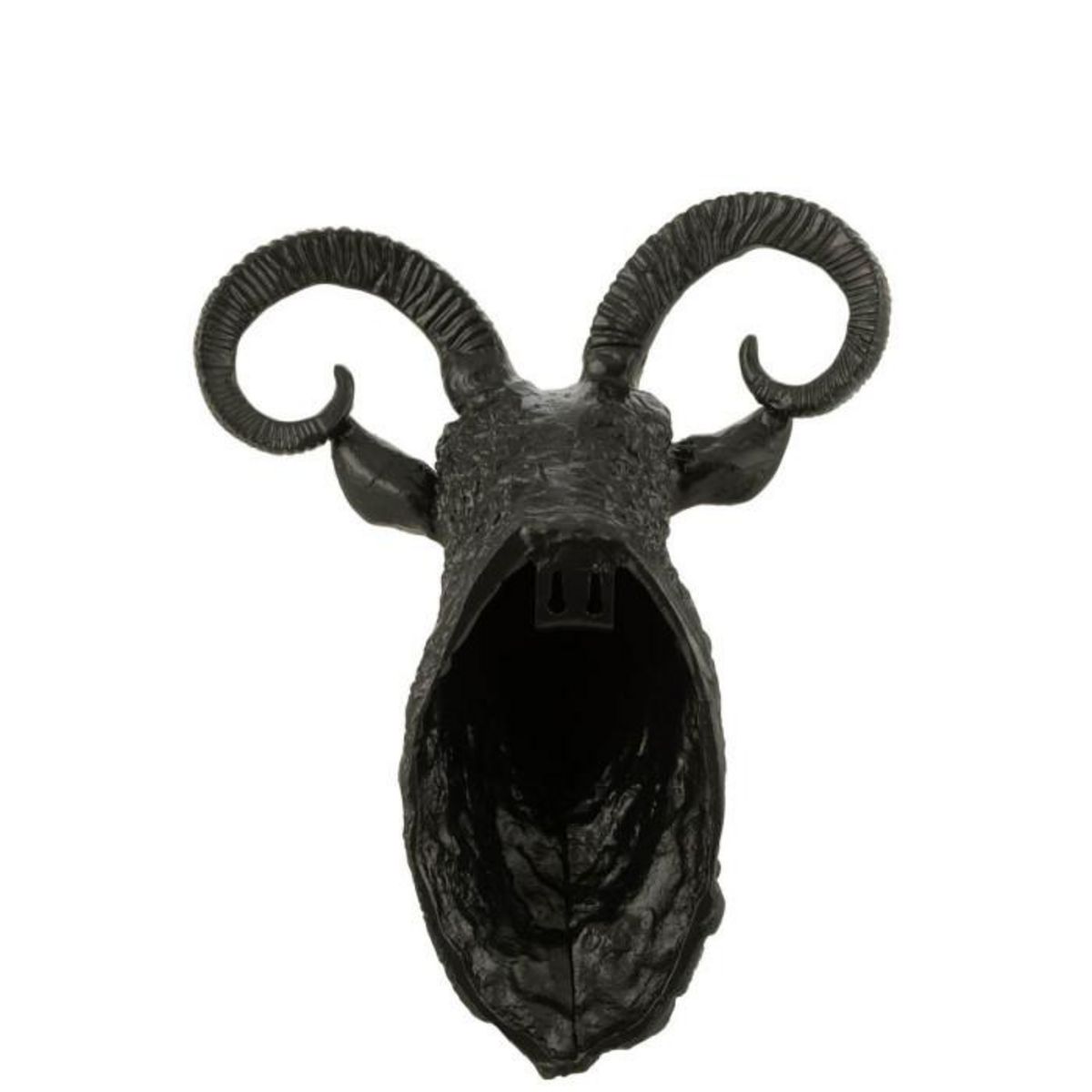 Paris Prix Trophée Mural Déco  Tête de Chèvre  55cm Noir