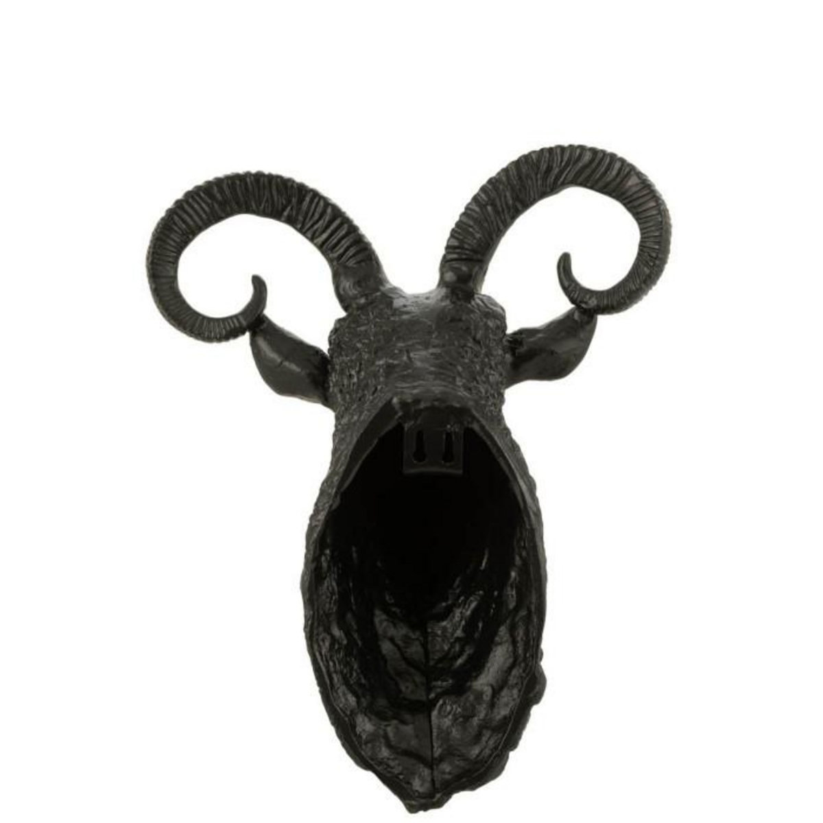 Paris Prix Trophée Mural Déco  Tête de Chèvre  55cm Noir