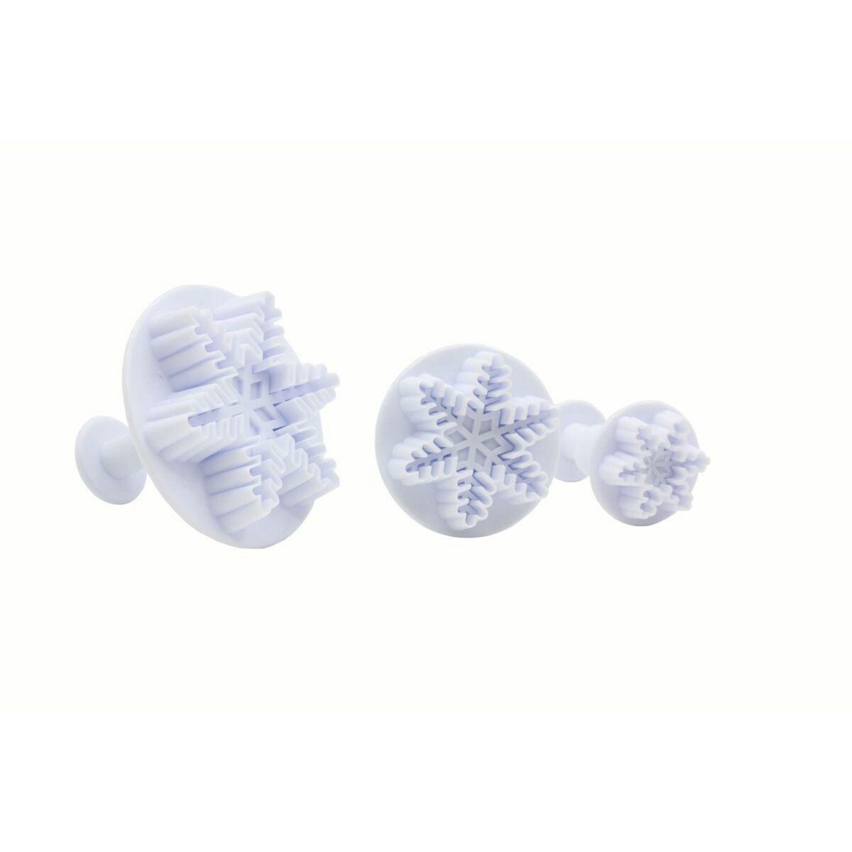 ZENKER Lot de 3 emporte-pièces de Noël pour pâte à sucre motif flocon de neige Zenker Emporte-pièces
