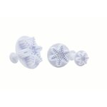 ZENKER Lot de 3 emporte-pièces de Noël pour pâte à sucre motif flocon de neige Zenker Emporte-pièces