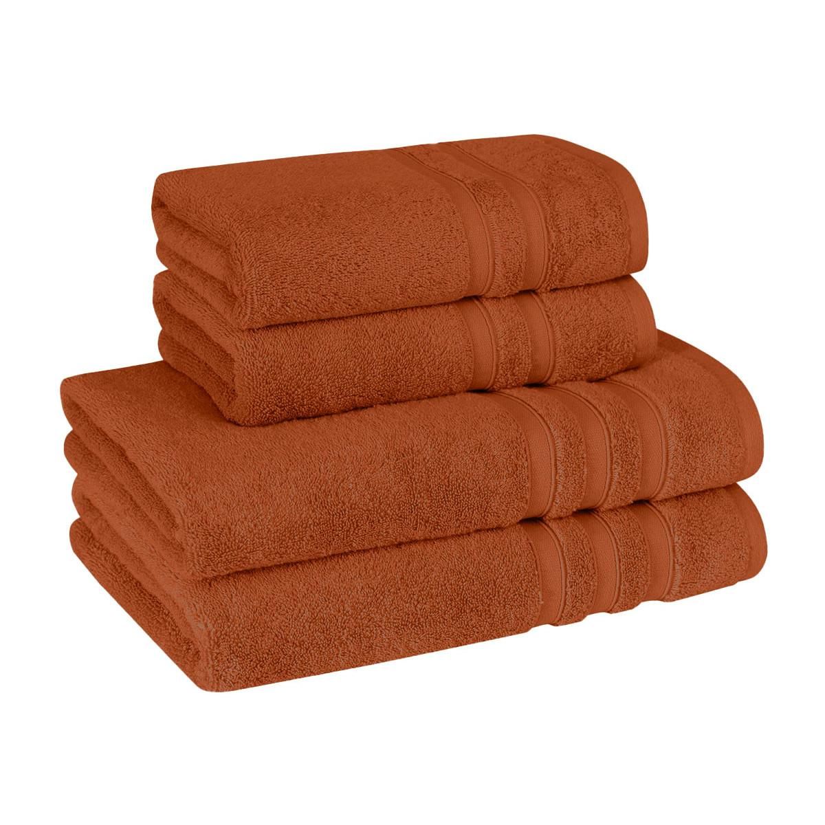 Sensei Maison Ensemble de bain 4 pièces 600 g/m² SENSILK