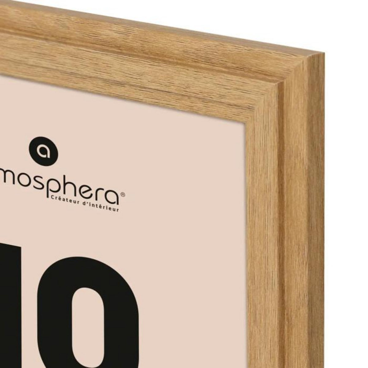 ATMOSPHERA Cadre Photo Moulure  Alix  10x15cm Marron