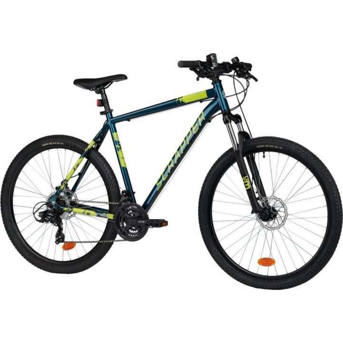 SCRAPPER Vélo VTT 27,5'' Rigide Homme Alu  Scrapper XC 3.1 LTD  - Double Freins à Disque - 21 vitesses - Fourche télescopique - Equipé Shimano