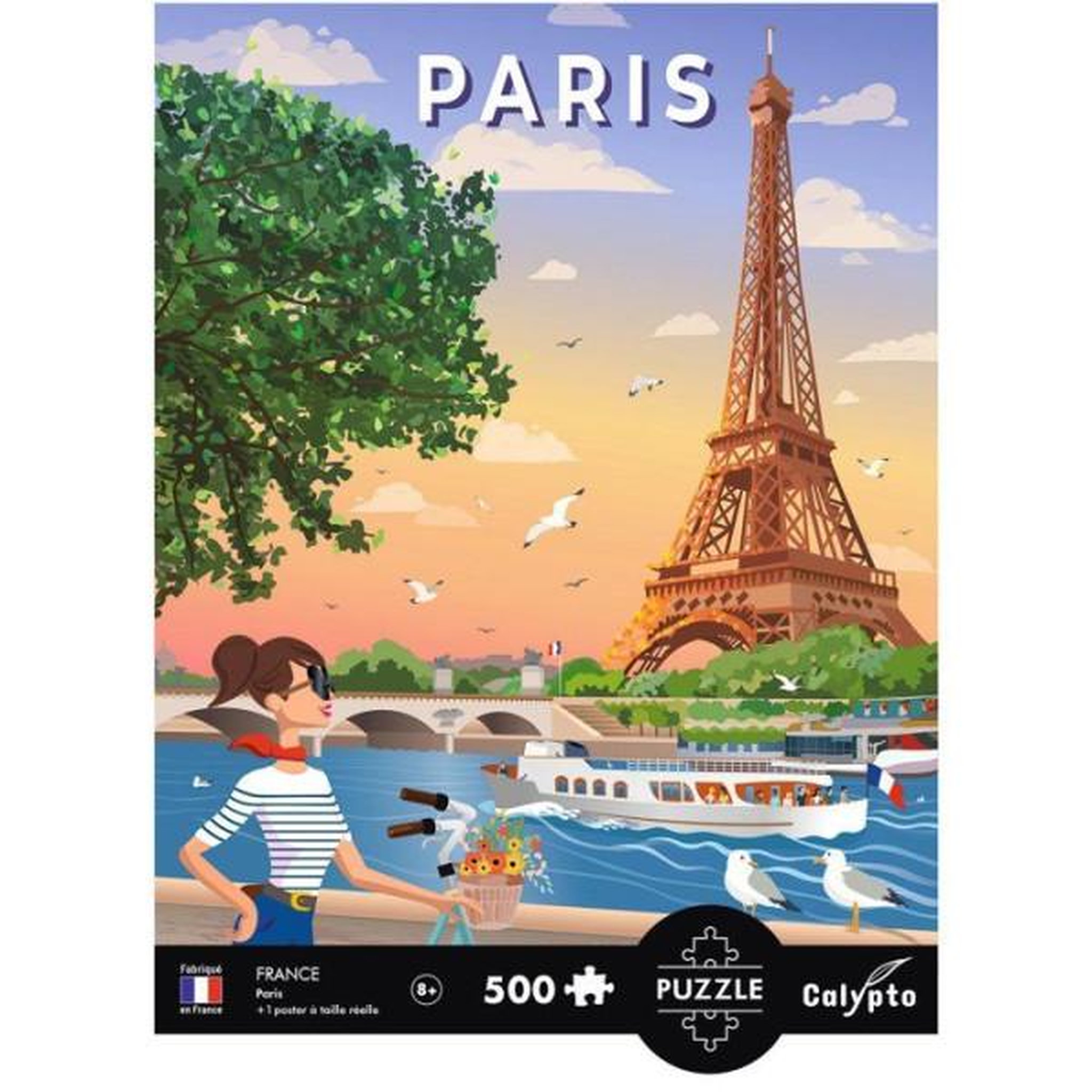 Voir la diapositive 3 : Sentosphere Puzzle 500 pieces - Paris
