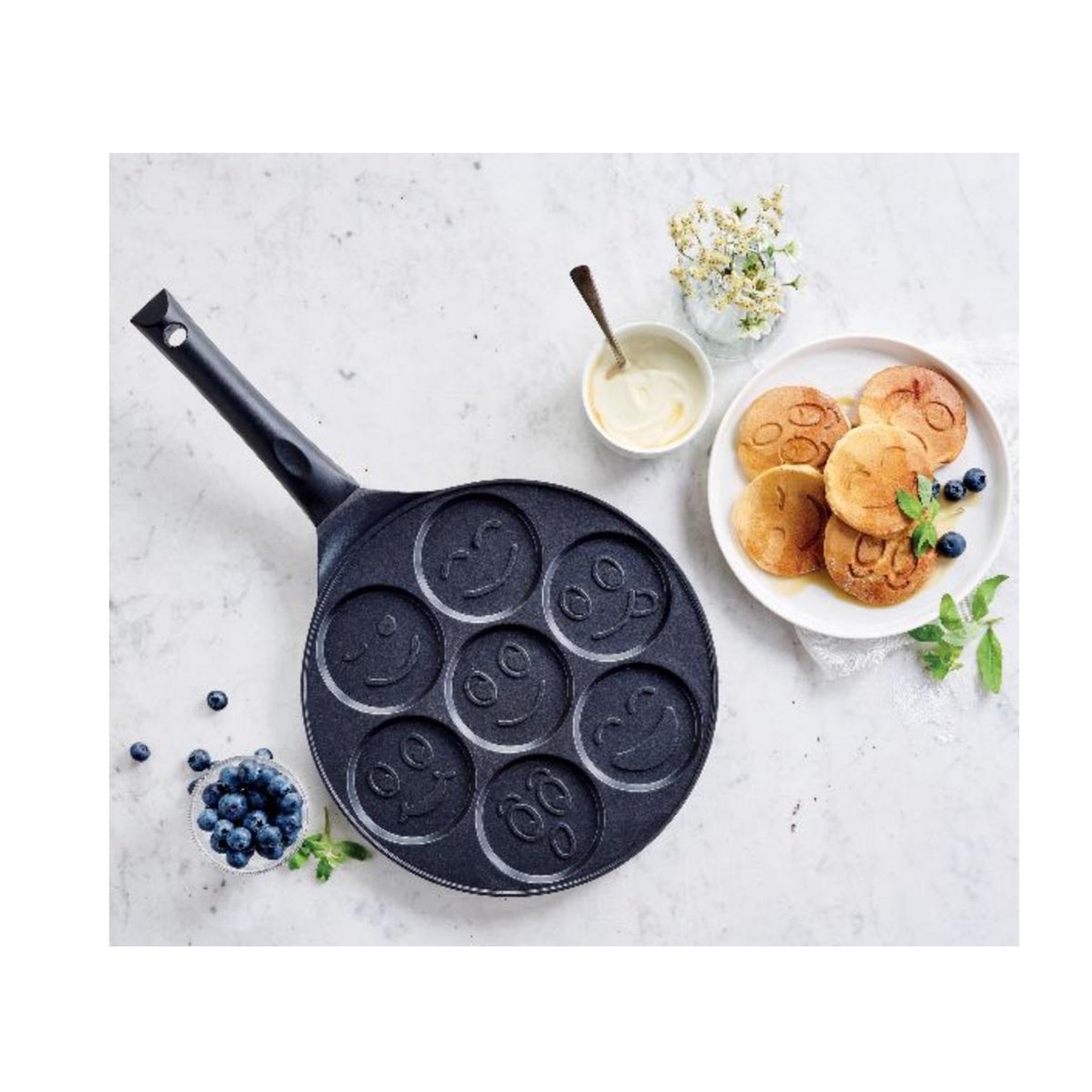 Voir la diapositive 3 : KITCHEN FUN Poêle à blinis 26cm - 13878274