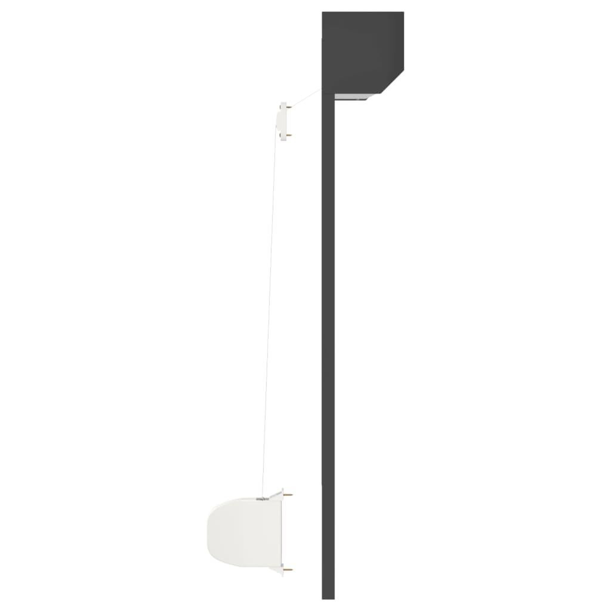 Voir la diapositive 4 : VIDAXL Volet roulant aluminium 100x100 cm anthracite