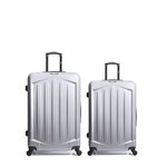 BLUESTAR BLUESTAR - LOT DE 2 - Valises grand format et weekend HAGEN. Coloris disponibles : Beige, Rose, Vert, Noir, Bleu