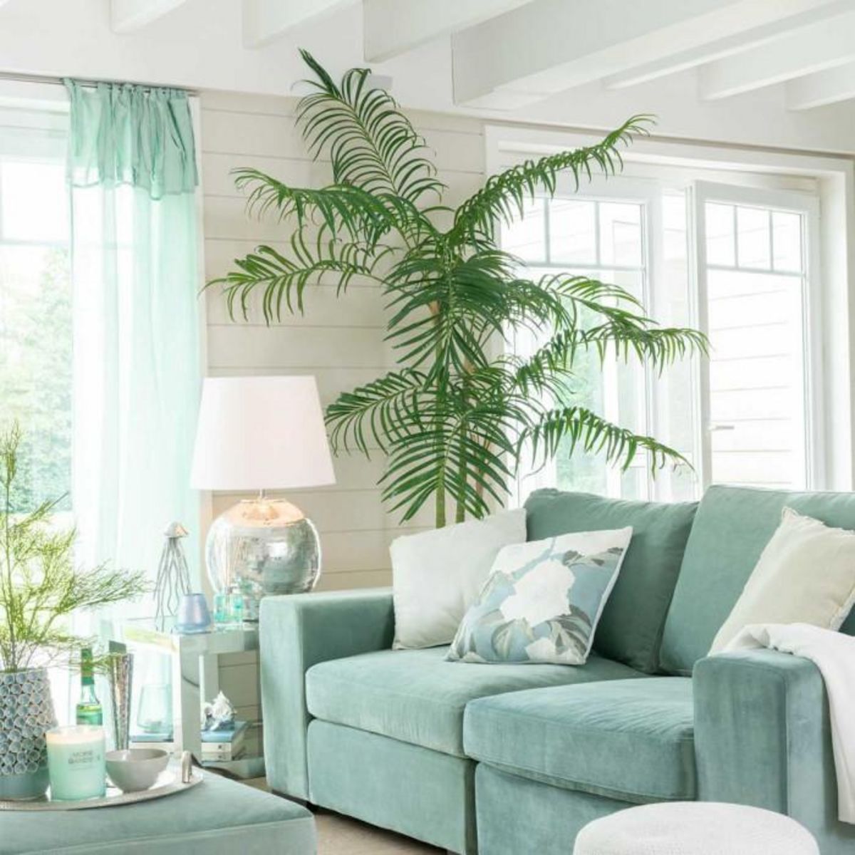 Paris Prix Plante Artificielle  Palmier Bambou  175cm Vert