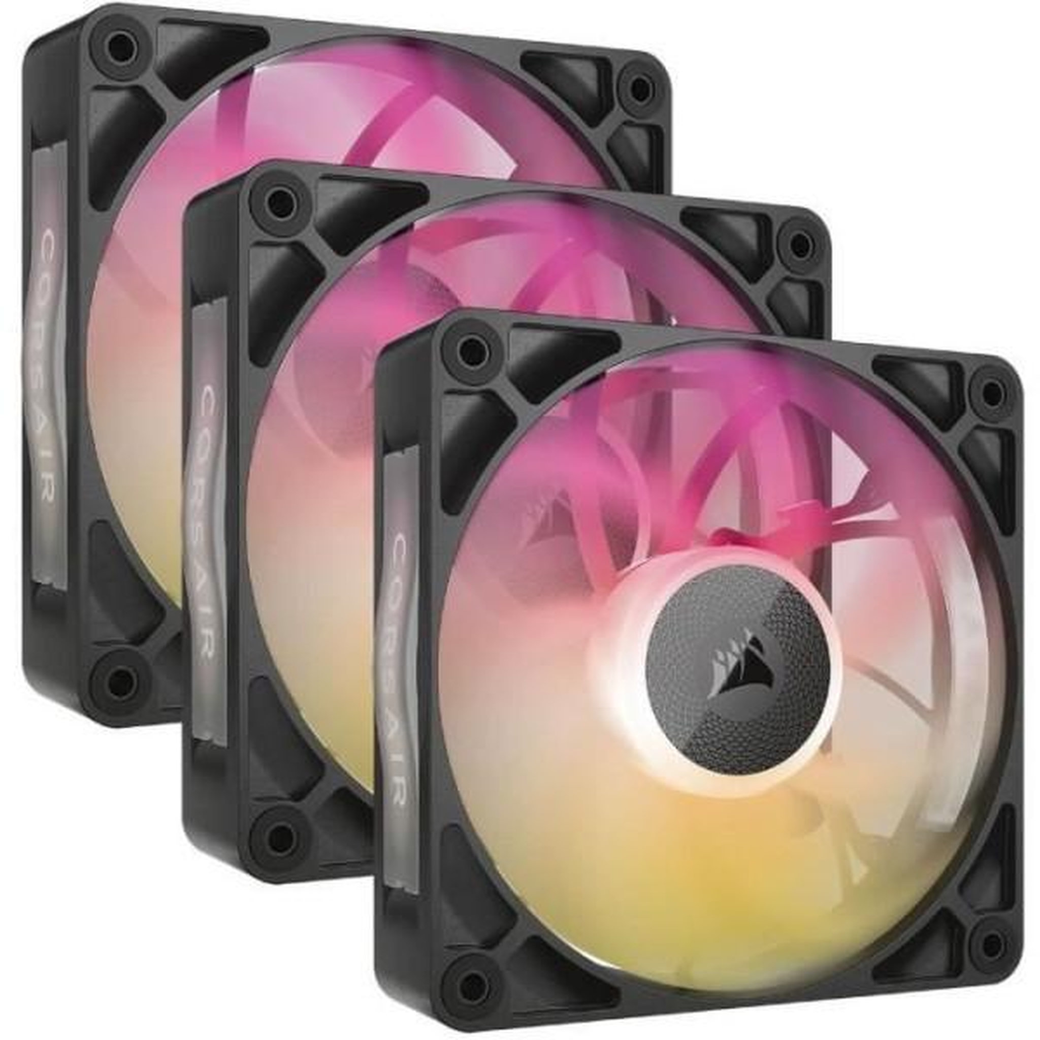 Corsair Refroidissement PC - CORSAIR - CO-9051034-WW - Kit de démarrage ventilateurs iCUE LINK RX120 RGB Max Triple Fan