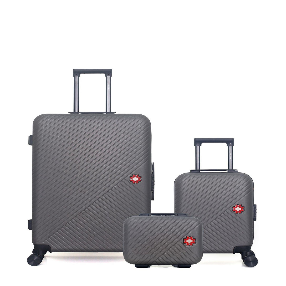 SWISS KOPPER SWISS KOPPER - LOT DE 3 - Valises grand format, cabine XXS et vanity SPIEZ