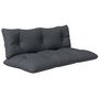Voir la diapositive 1 : OUTSUNNY Ensemble de 2 coussins d'extérieur assise dossier canapé gris