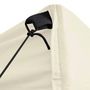 Voir la diapositive 5 : VIDAXL Tente pliable avec 4 parois Creme 3 x 3 m