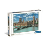 CLEMENTONI Puzzle 3000 pièces The Houses of Parliament – Clementoni – Adulte – Grand format – Puzzle de qualité