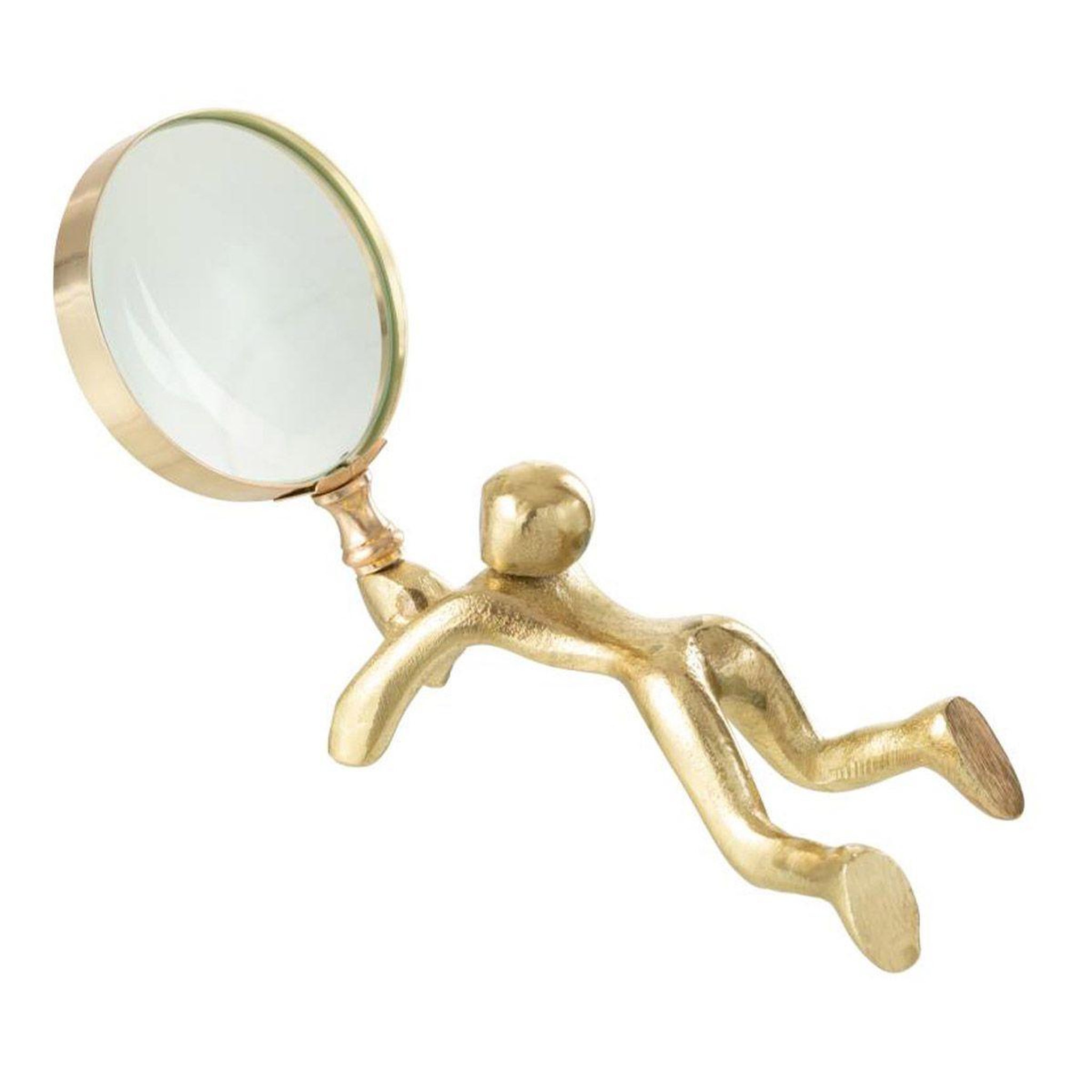 J-LINE Loupe design  personnage  19cm or