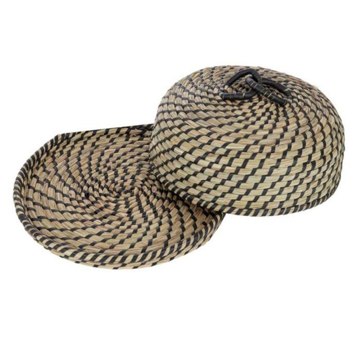 Paris Prix Panier à Pain  Daren  30cm Naturel & Noir