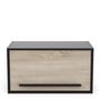 Voir la diapositive 1 : Meuble de cuisine haut sur hotte 1 abattant style industriel L64cm BRICKHOUSE