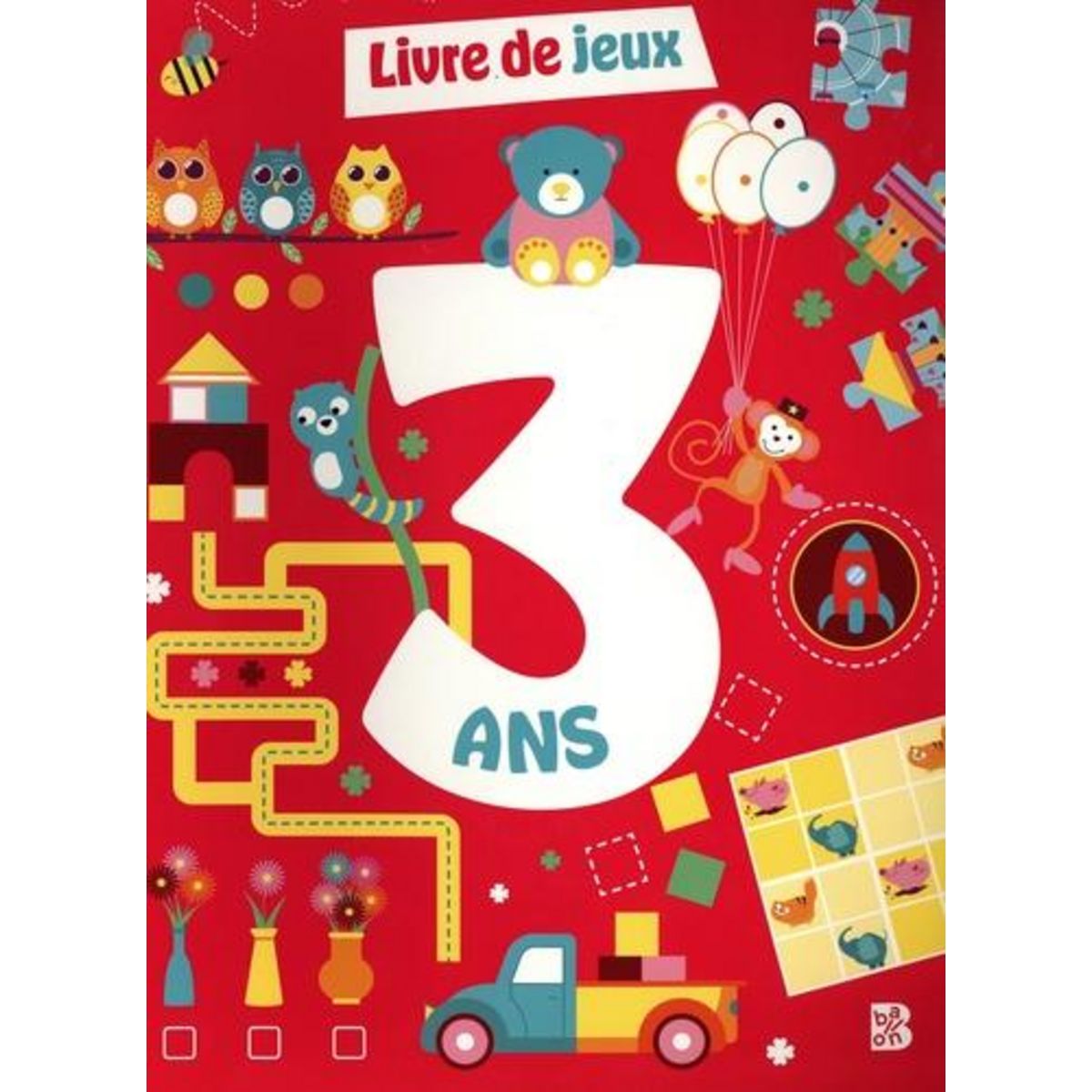 LIVRE DE JEUX 3 ANS, Rypens An