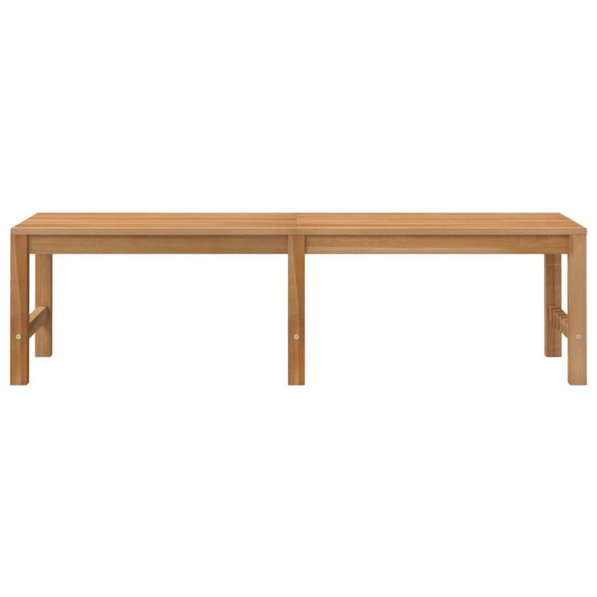 VIDAXL Banc de jardin 150 cm bois de teck massif