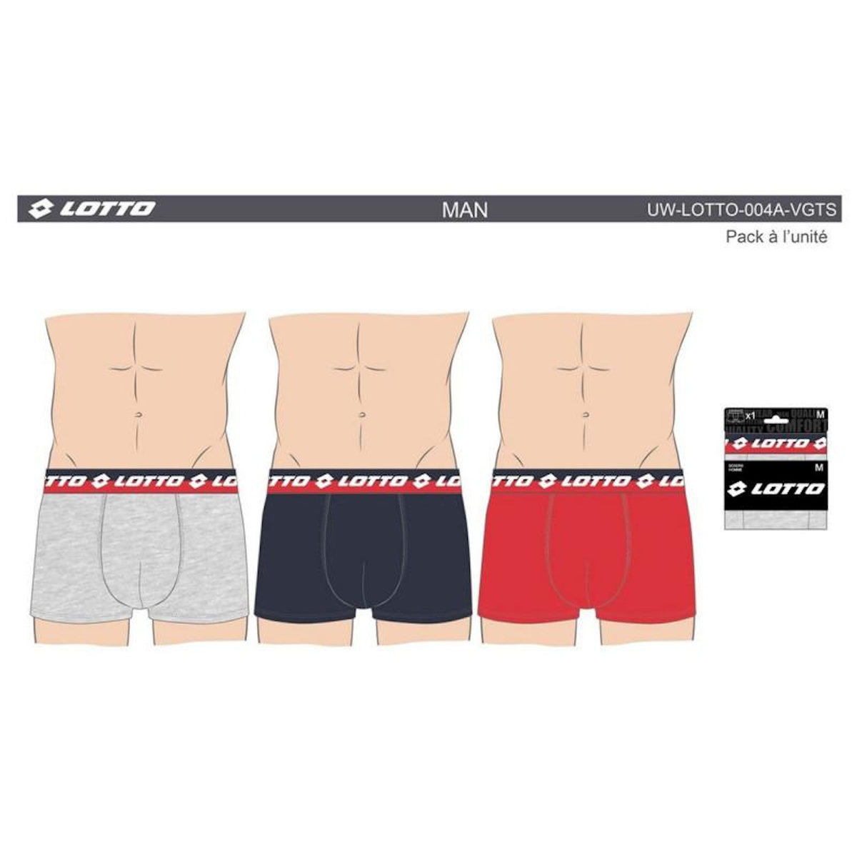 LOTTO Boxer homme LOTTO