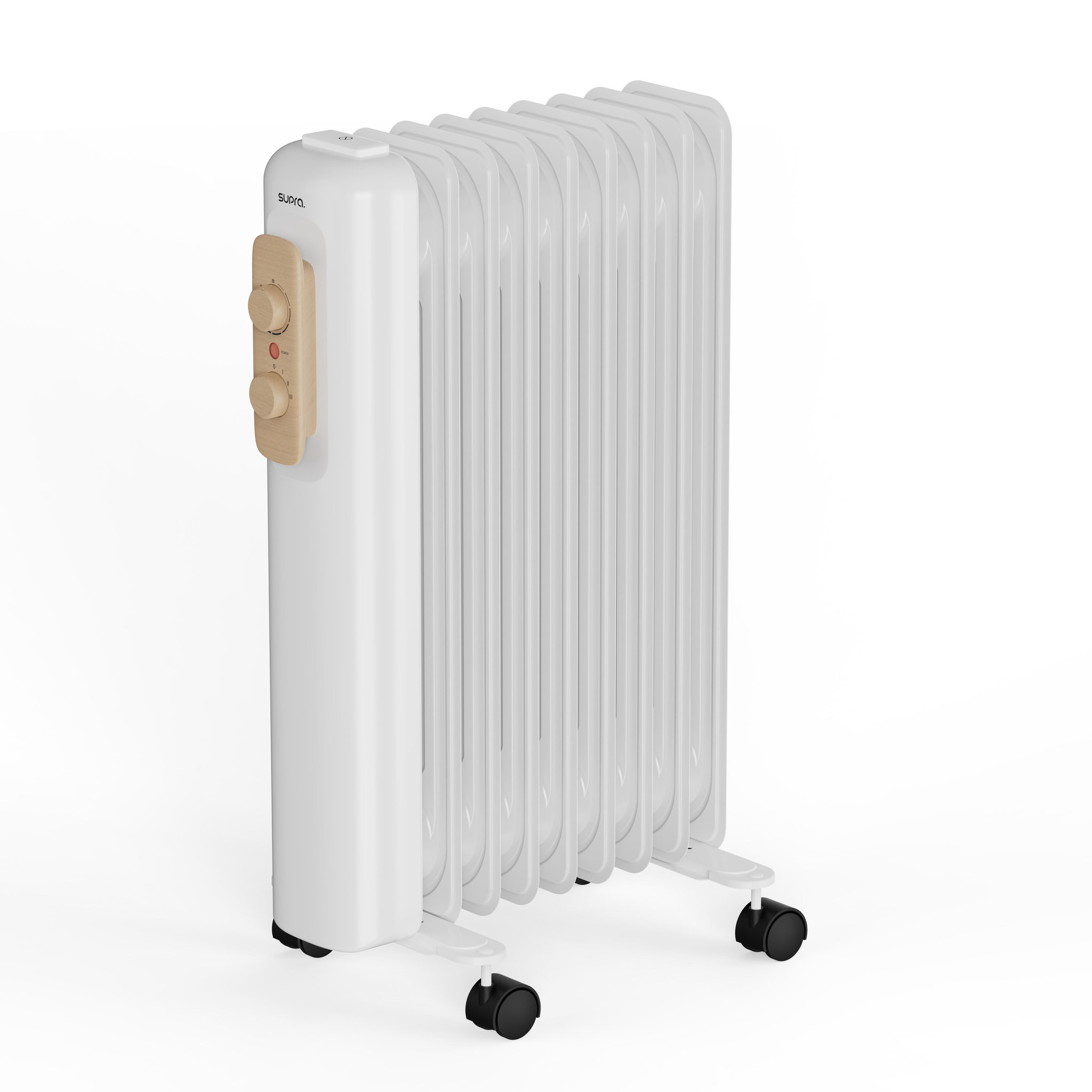 Supra Radiateur à bain d'huile - orion 2000 w - thermostat réglable - roulettes