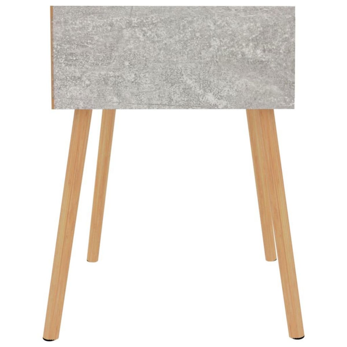 VIDAXL Tables de chevet 2 pcs Gris beton 40x40x56 cm Bois d'ingenierie