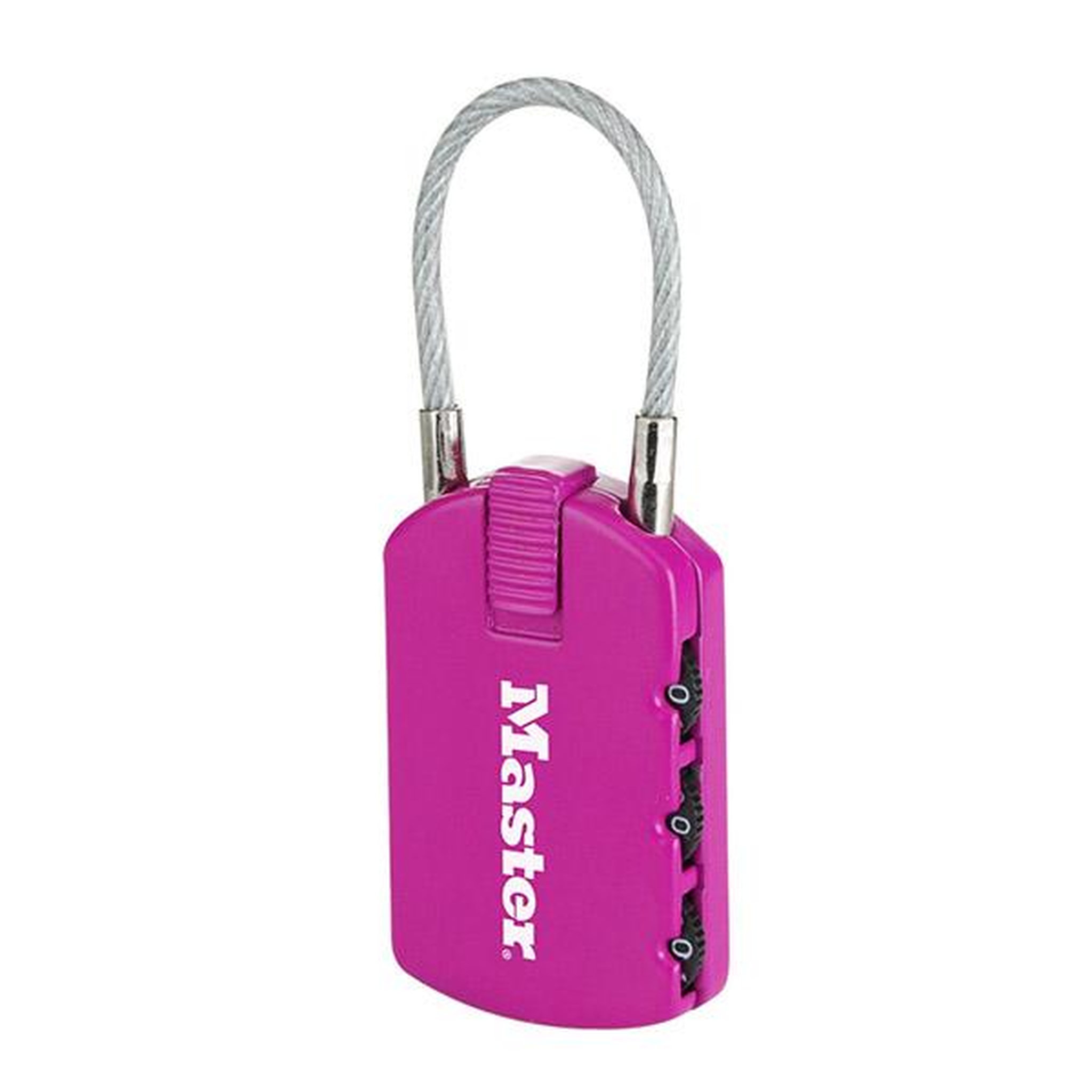 Voir la diapositive 3 : Master lock Lot de 2 cadenas porte-adresse à combinaison - 4684eurtcol