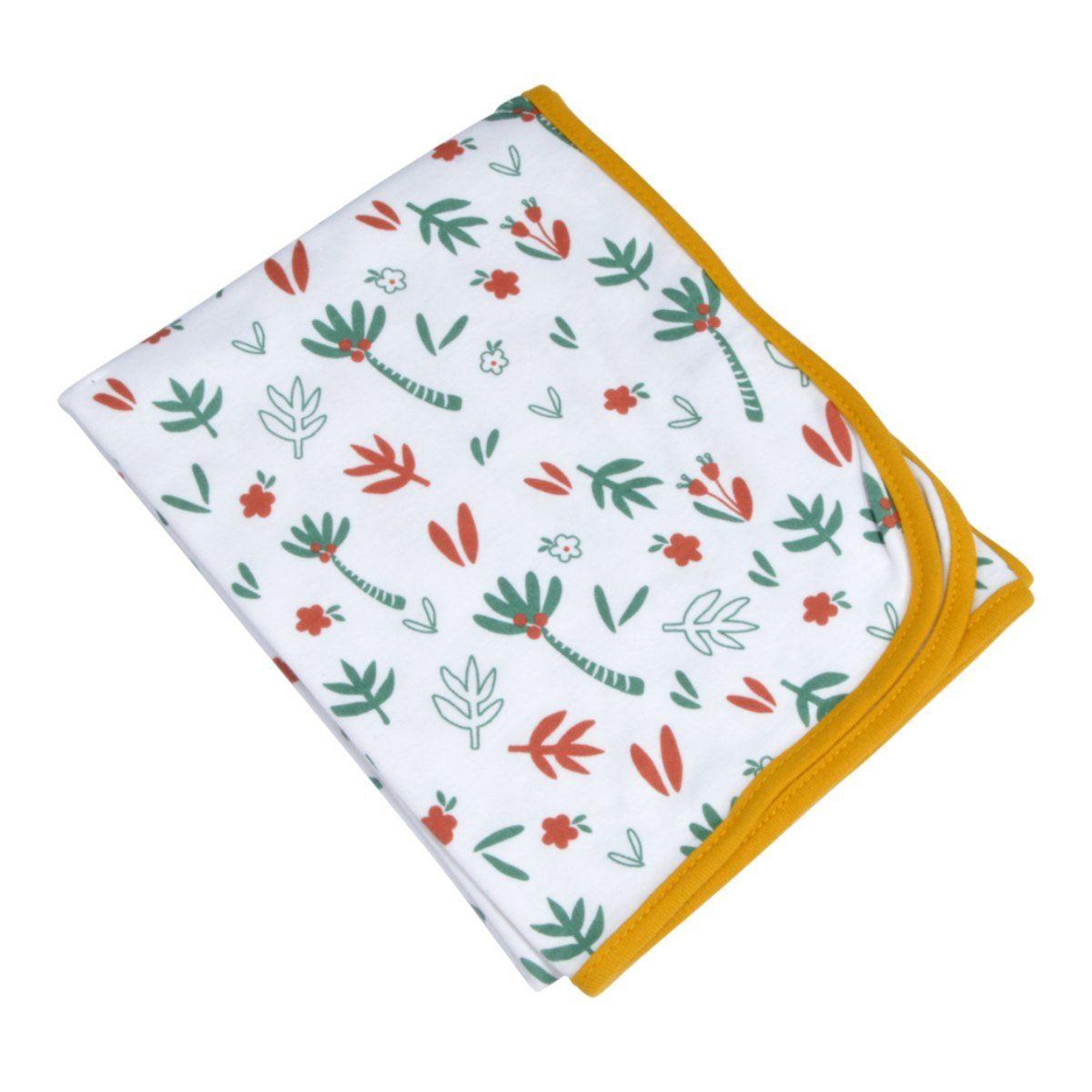 BEBE DOUCEUR Couverture bébé  sweet savane  75x75cm blanc