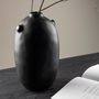 Voir la diapositive 4 : Paris Prix Vase Déco en Céramique  Madi  28cm Noir